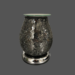 Fragrance Warmer Mosaic Touch Lamps-Oval Black