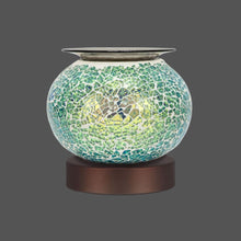 Load image into Gallery viewer, Fragrance Warmer Mosaic Touch Lamps-Light Blue