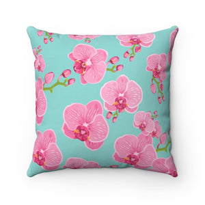 Orchid Blossom Square Pillow - Southern Candle Studio