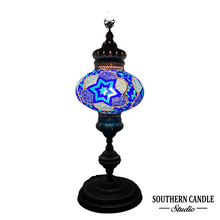 Load image into Gallery viewer, Asporsha Boho Handcrafted Luxury Giant Mosaic Floor Lamp