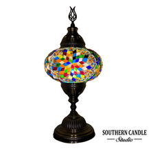 Load image into Gallery viewer, Minna Handcrafted Large Mosaic Table Lamp