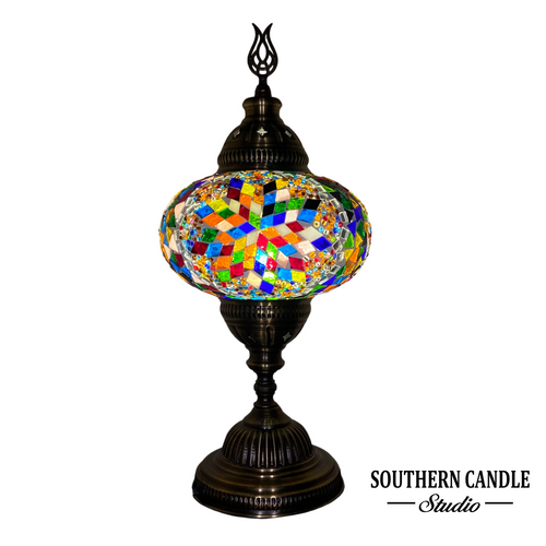 Minna Handcrafted Large Mosaic Table Lamp