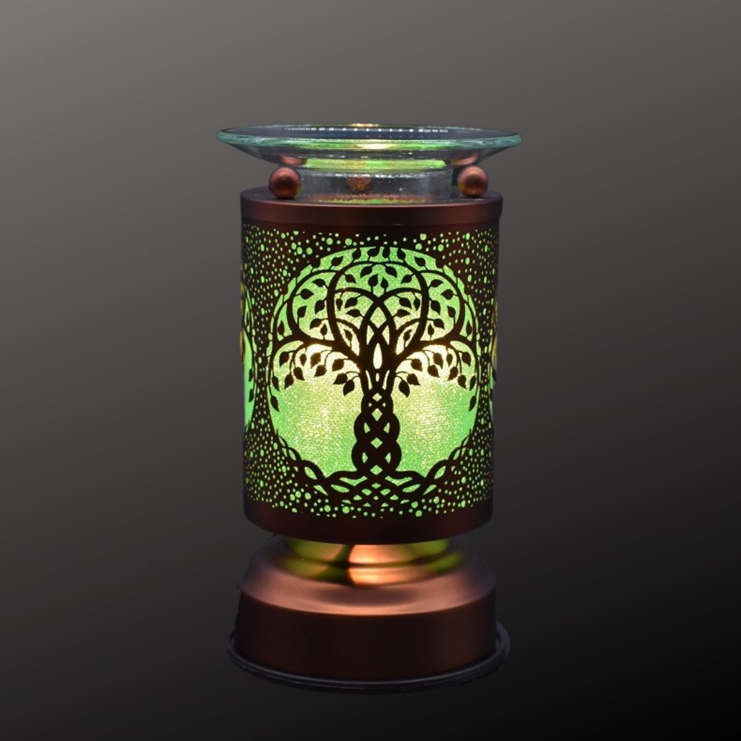 Fragrance Warmer Touch Lamps-Green Tree– Southern Candle Studio