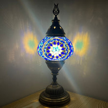 Load image into Gallery viewer, August Handcrafted Medium Mosaic Table Lamp