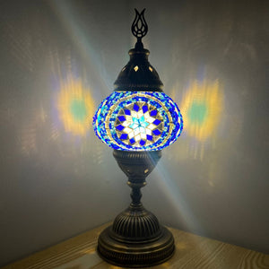 August Handcrafted Medium Mosaic Table Lamp