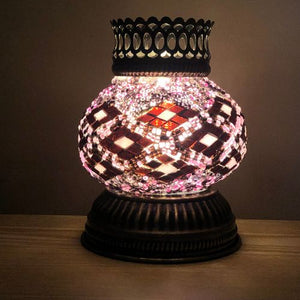 Alyse Handcrafted Mosaic Lamps- Princess Style