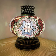 Load image into Gallery viewer, White Star Handcrafted Mosaic Lamps-Queen Style