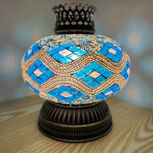 Rhea Handcrafted Mosaic Lamps-Queen Style