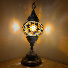 Load image into Gallery viewer, Cya Boho Medium Mosaic Table Lamp