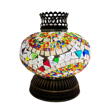 Load image into Gallery viewer, Rainbow Handcrafted Mosaic Lamps-Queen Style