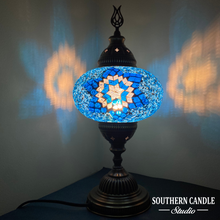 Load image into Gallery viewer, Bellamy Handcrafted Mosaic Large Table Lamp
