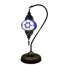 Load image into Gallery viewer, Cirea Handcrafted Mosaic Table Lamp - Medium Swan Neck