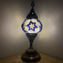 Load image into Gallery viewer, Hilda Medium Mosaic Table Lamp
