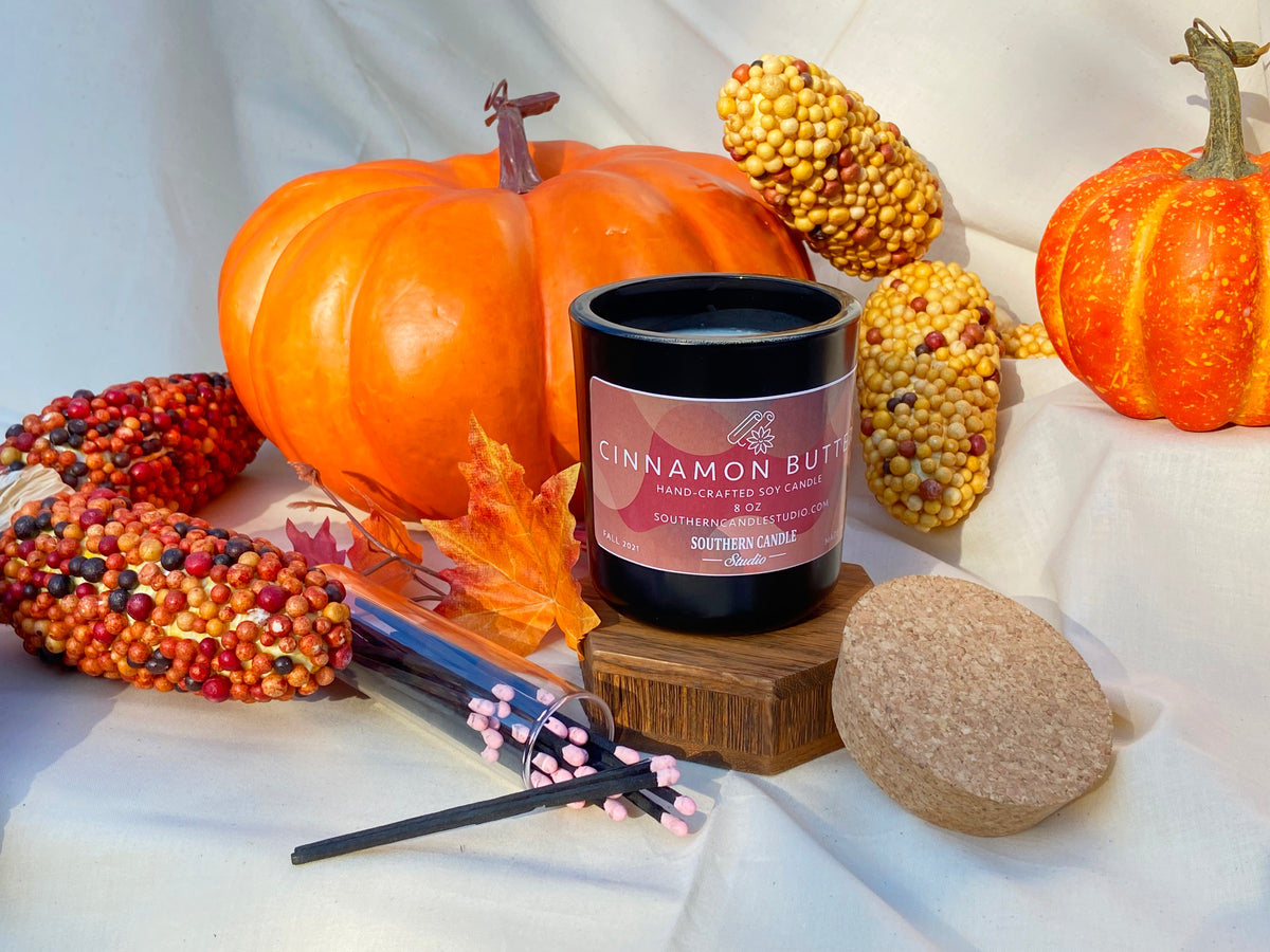 Southern Candle Studio Cinnamon Butter Soy Wax Lotion Candle 8 oz.