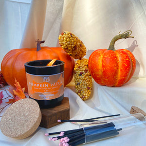 Pumpkin Patch Soy Wax Lotion Candle 8 oz.