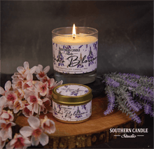Load image into Gallery viewer, Lavender Blossom Soy Wax Candle 11 oz. - Southern Candle Studio
