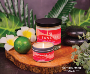 Sangria Soy Wax Candle 11 oz. - Southern Candle Studio