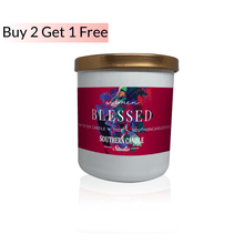 Load image into Gallery viewer, Blessed Soy Wax Candle 11 oz. - Southern Candle Studio