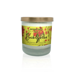 Eucalyptus Soy Wax Candle 11 oz. - Southern Candle Studio