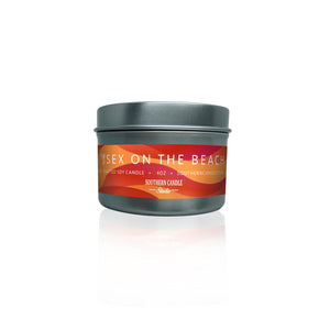 Sex On The Beach Soy Wax Candle 4 oz. - Southern Candle Studio