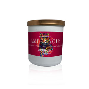 Amber Noir Soy Wax Candle 11 oz. - Southern Candle Studio