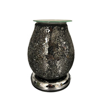 Load image into Gallery viewer, Fragrance Warmer Mosaic Touch Lamps-Oval Black