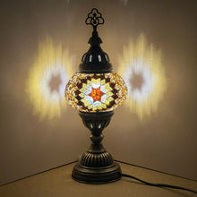 Load image into Gallery viewer, Earth Blossom Boho Medium Mosaic Table Lamp