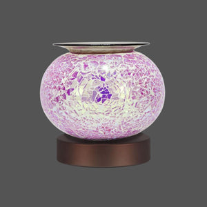 Fragrance Warmer Mosaic Touch Lamps-Light Pink