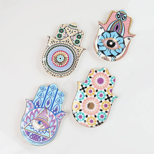 Evil Eye-Good Looking Eye Dish-Pink Eye - Southern Candle Studio