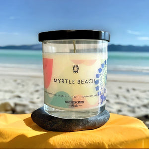 Myrtle Beach Soy Wax Candle 11 oz.– Southern Candle Studio