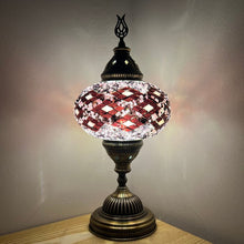 Load image into Gallery viewer, Simone Handcrafted Mosaic Large Table Lamp