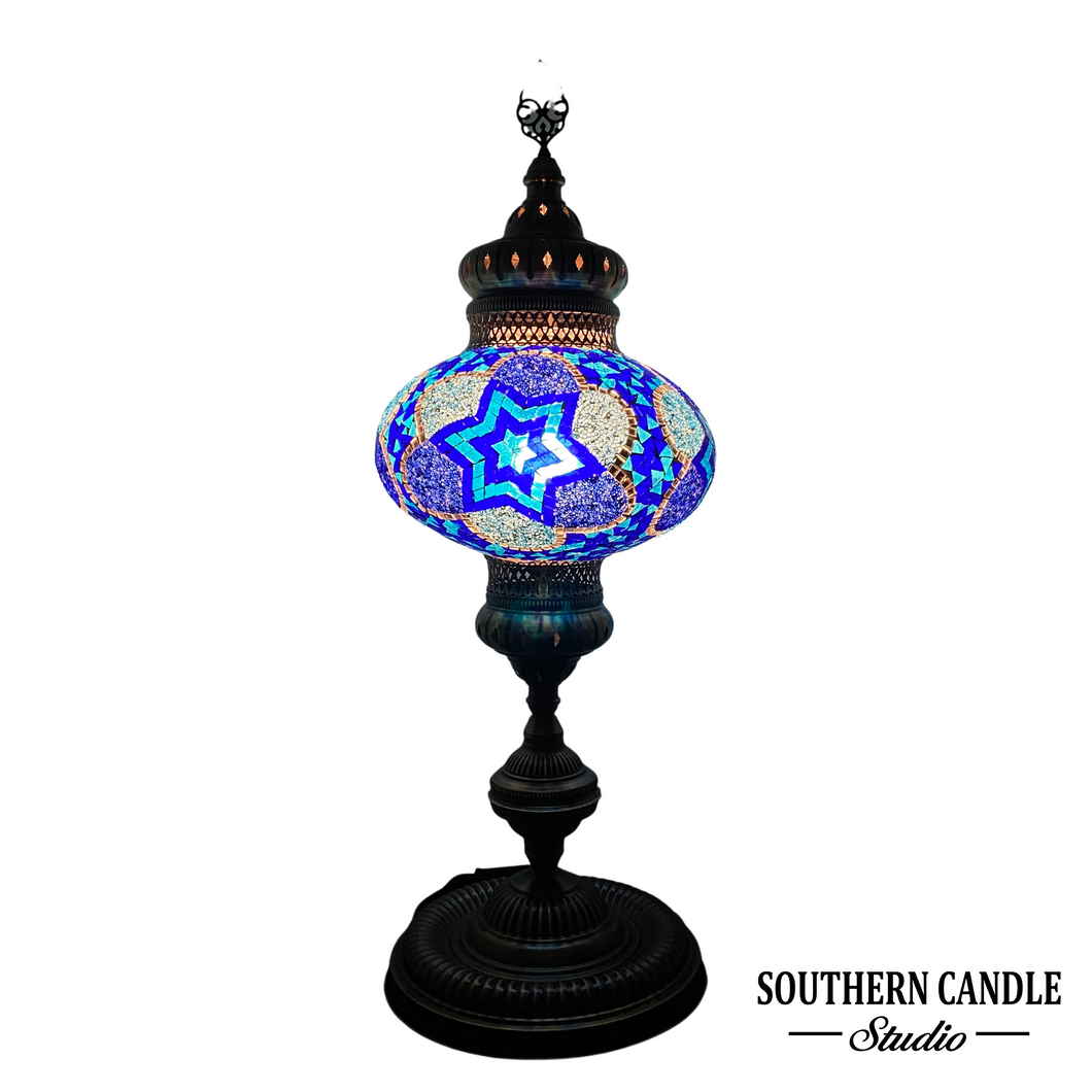 Asporsha Boho Handcrafted Luxury Giant Mosaic Floor Lamp