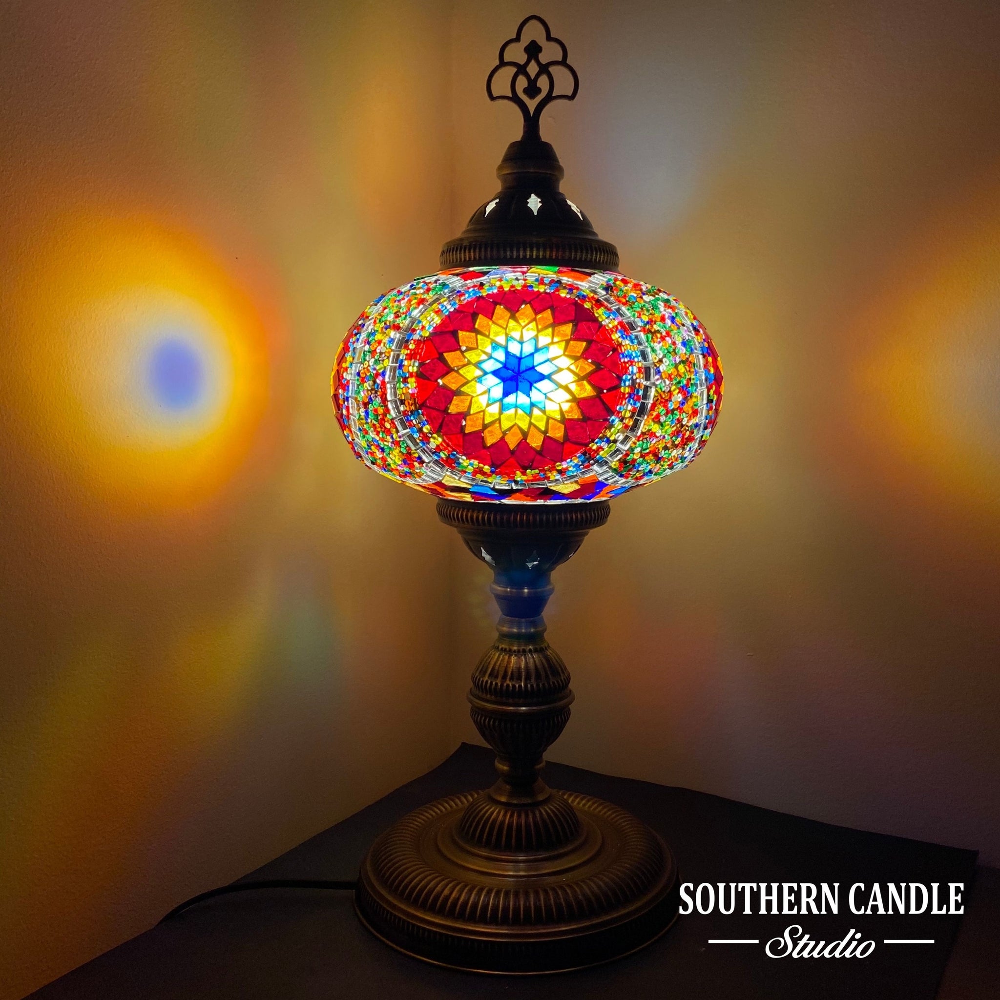 Southern Candle Studio  Handcrafted Turkish Mosaic Lamps
