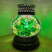 Load image into Gallery viewer, Green Star Handcrafted Mosaic Lamps-Princess Style