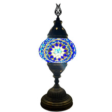 Load image into Gallery viewer, August Handcrafted Medium Mosaic Table Lamp