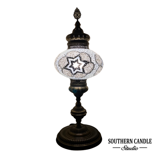 Devletsah Boho Handcrafted Luxury Giant Mosaic Floor Lamp