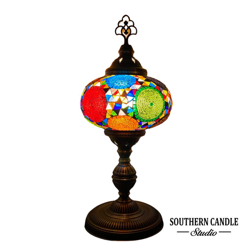Grand Bazaar Handcrafted Premium Mosaic Table Lamps