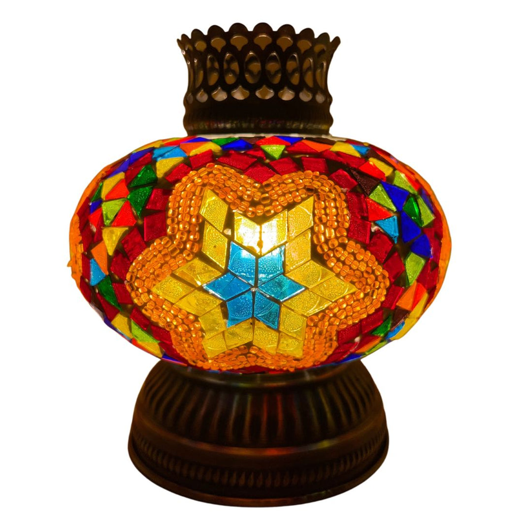 Gaia Handcrafted Mosaic Lamps-Queen Style