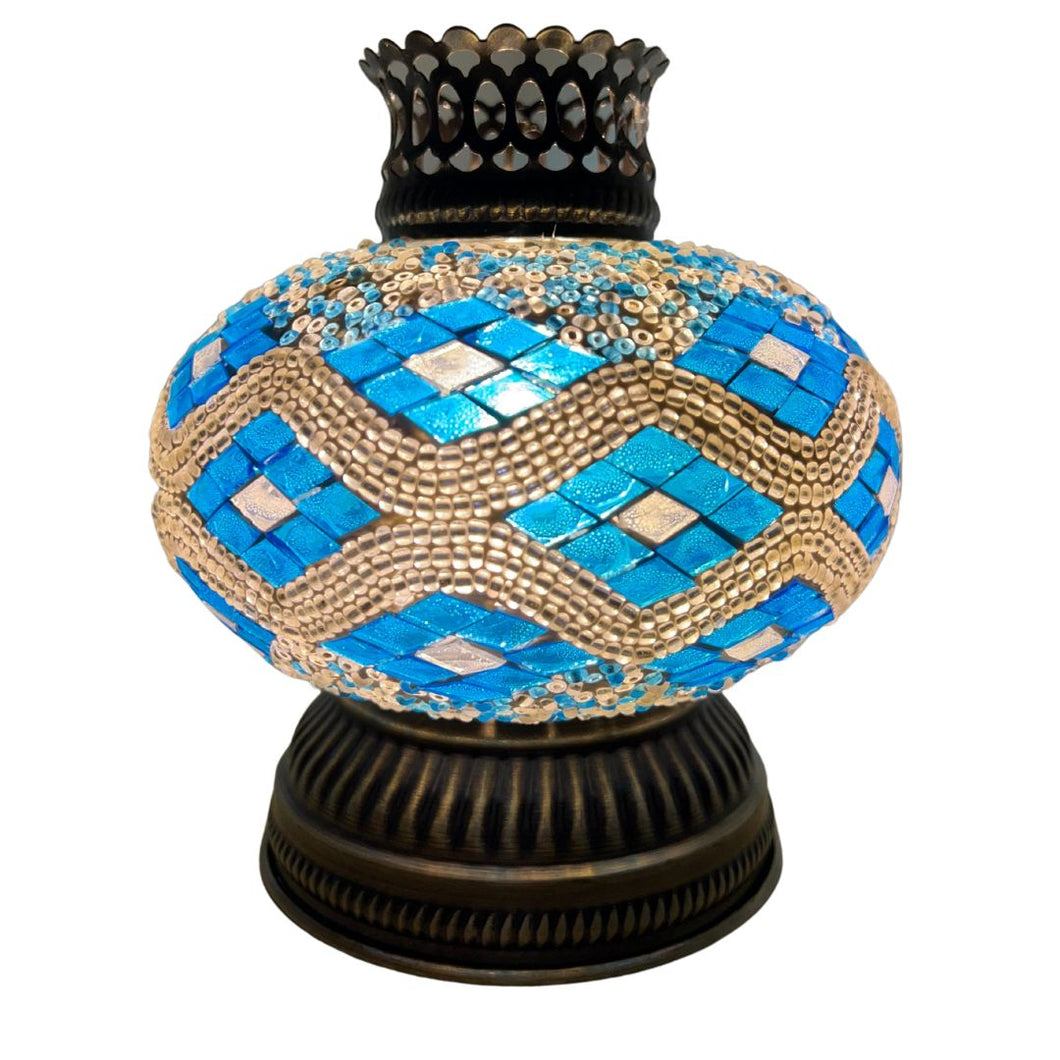 Rhea Handcrafted Mosaic Lamps-Queen Style