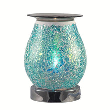 Load image into Gallery viewer, Fragrance Warmer Mosaic Touch Lamps-Oval Blue