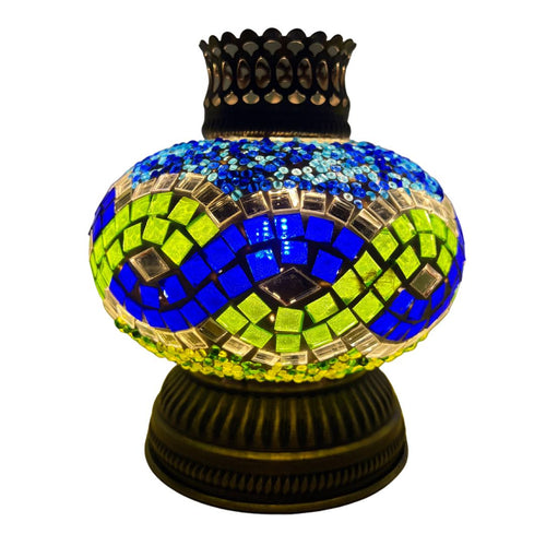 Blossom Handcrafted Mosaic Lamps-Queen Style