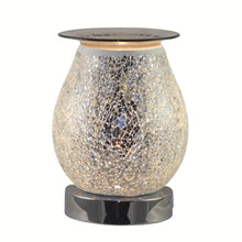 Load image into Gallery viewer, Fragrance Warmer Mosaic Touch Lamps-Oval White
