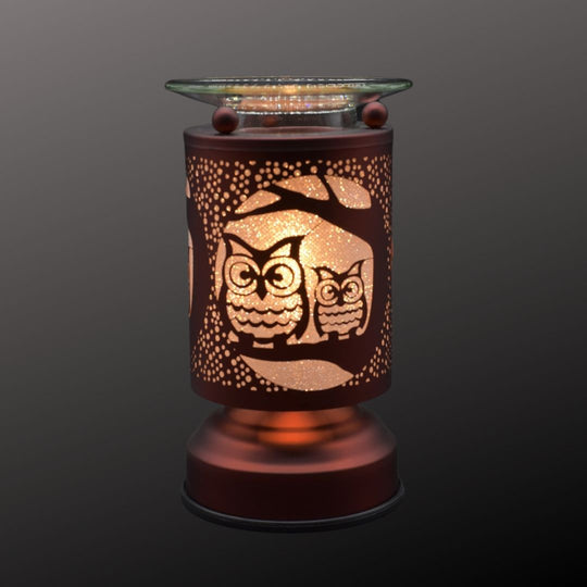 Fragrance Warmer Touch Lamps-Owl - Southern Candle Studio