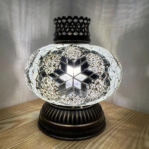 Nicolette Handcrafted Mosaic Lamps-Queen Style