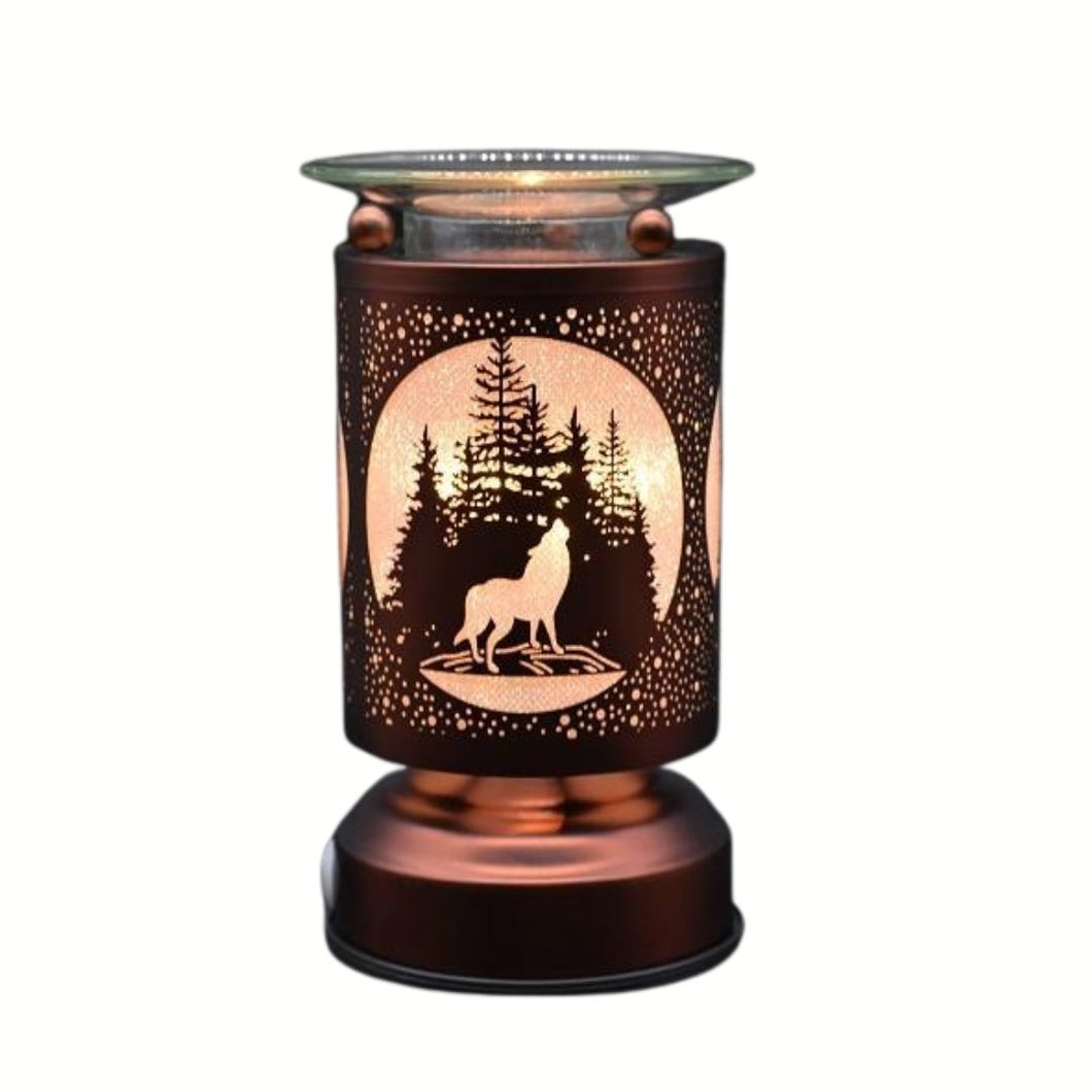 Fragrance Warmer Touch Lamps-Wolf