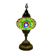 Load image into Gallery viewer, Jamaican Boho Handcrafted Mosaic Large Table Lamp