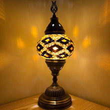 Load image into Gallery viewer, Seven Seas Boho Medium Mosaic Table Lamp