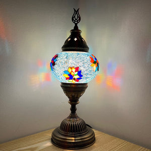 Warming Winter Medium Mosaic Table Lamp