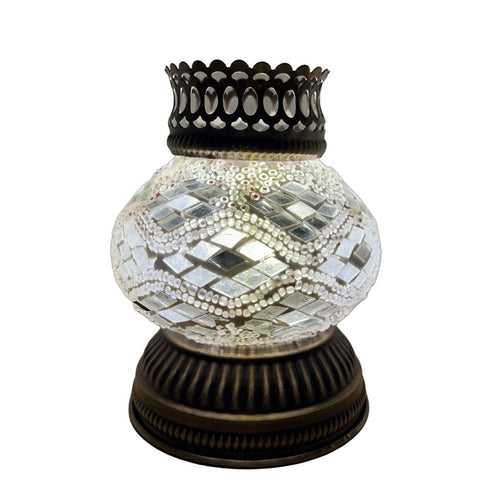 Thea Handcrafted Mosaic Lamps-Princess Style