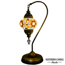 Load image into Gallery viewer, Belisama Boho Handcrafted Medium Mosaic Table Lamp